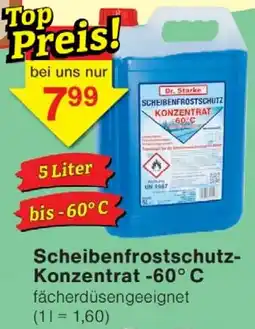Wiglo Wunderland Dr. Starke Scheibenfrostschutz Konzentrat -60° C Angebot