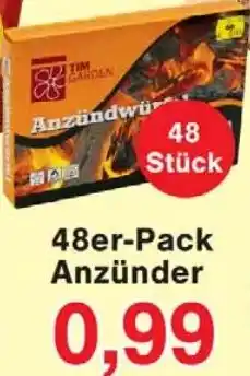 Wiglo Wunderland 48er-Pack Anzünder Angebot