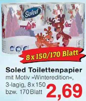 Wiglo Wunderland Soled Toilettenpapier Angebot