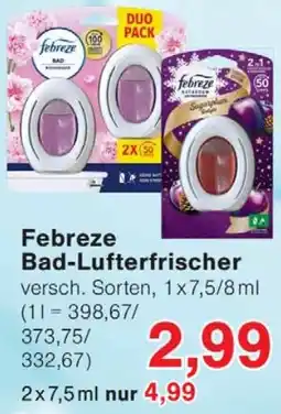 Wiglo Wunderland Febreze Bad-Lufterfrischer Angebot