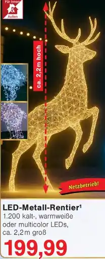 Wiglo Wunderland LED-Metall-Rentier Angebot