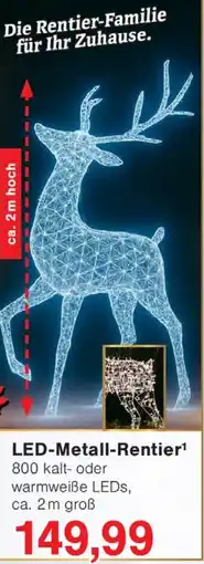 Wiglo Wunderland LED-Metall-Rentier Angebot