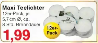 Wiglo Wunderland Maxi Teelichter Angebot