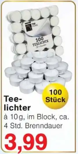 Wiglo Wunderland Teelichter Angebot