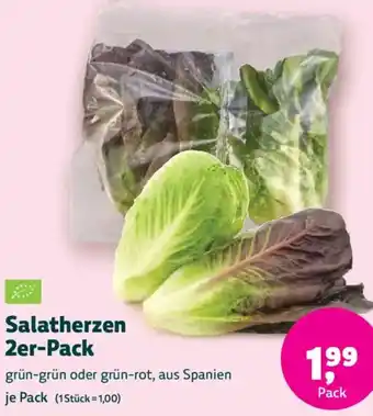 Biomarkt Salatherzen 2er-Pack Angebot