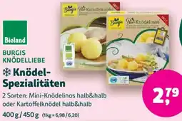 Biomarkt BURGIS KNÖDELLIEBE Knödel Spezialitäten Angebot
