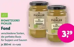 Biomarkt BIOMETZGEREI PICHLER Fond Angebot