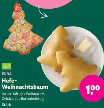 Biomarkt EDNA Hefe Weihnachtsbaum Angebot
