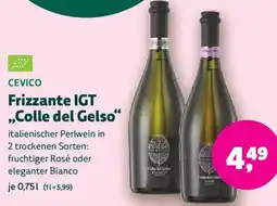 Biomarkt CEVICO Frizzante IGT ,,Colle del Gelso" Angebot