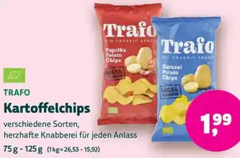 Biomarkt TRAFO Kartoffelchips Angebot