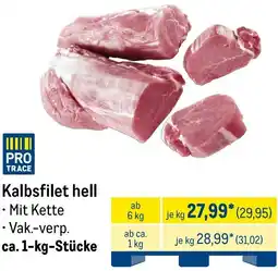 METRO Kalbsfilet hell Angebot