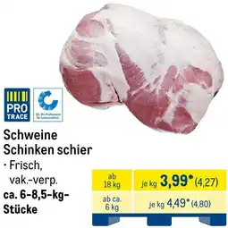 METRO Schweine Schinken schier Angebot