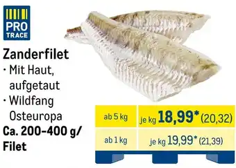 METRO Zanderfilet Angebot