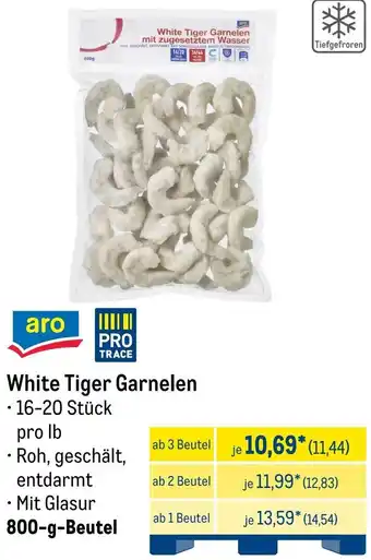 METRO aro White Tiger Garnelen Angebot
