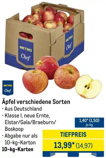 METRO METRO Chef Äpfel Angebot