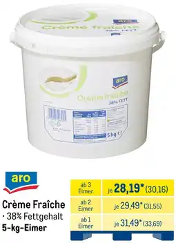 METRO aro Crème Fraîche Angebot