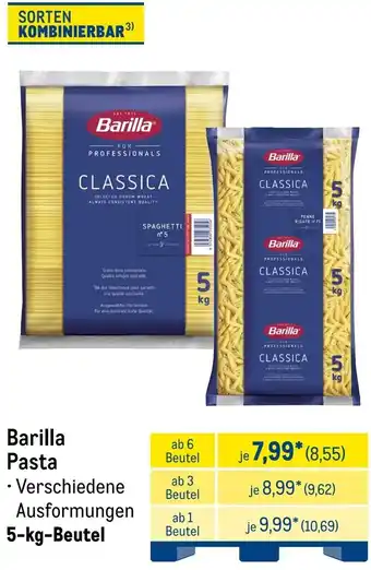 METRO Barilla Pasta Angebot