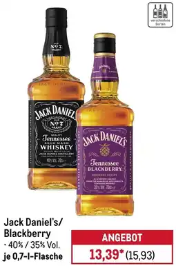 METRO Jack Daniel's/ Blackberry Angebot