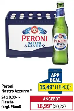 METRO Peroni Nastro Azzurro Angebot