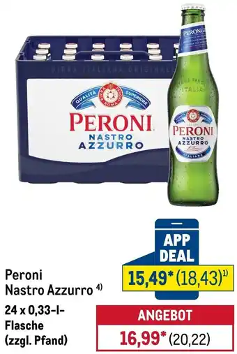 METRO Peroni Nastro Azzurro Angebot