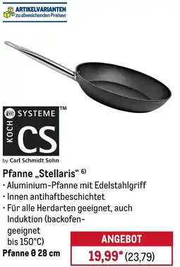 METRO Pfanne „Stellaris“ Angebot