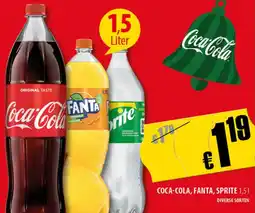 FreeOneShop Coca-cola, fanta, sprite Angebot