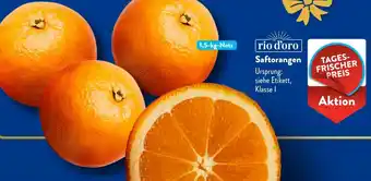 Aldi Süd rio d'oro Saftorangen Angebot