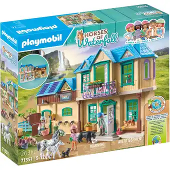 Netto Marken-Discount PLAYMOBIL Konstruktionsspielzeug Horses of Waterfall - Waterfall Ranch Angebot