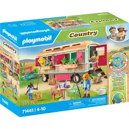 Netto Marken-Discount PLAYMOBIL Konstruktionsspielzeug Country Gemütliches Bauwagencafé Angebot