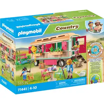 Netto Marken-Discount PLAYMOBIL Konstruktionsspielzeug Country Gemütliches Bauwagencafé Angebot