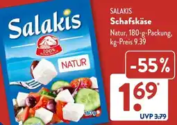 Aldi Süd SALAKIS Schafskäse Angebot