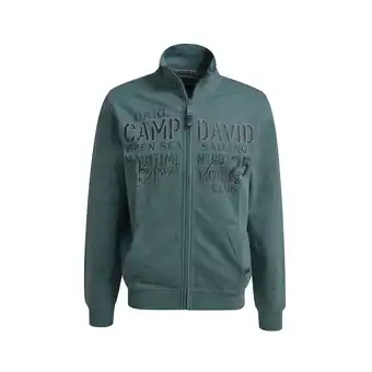 Netto Marken-Discount Camp David Sweatjacke, dark sage, Gr. XL Angebot