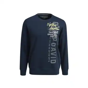 Netto Marken-Discount Camp David Sweatshirt, navy, Gr. XL Angebot