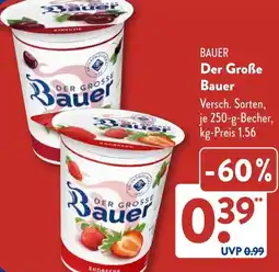 Aldi Süd BAUER Der Große Bauer Angebot