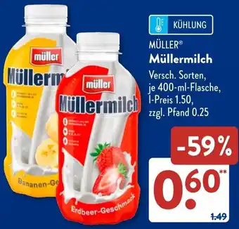 Aldi Süd MÜLLER Müllermilch Angebot