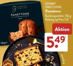 Aldi Süd GOURMET FINEST CUISINE Panettone Angebot