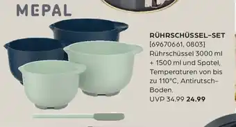 Möbel Buss MEPAL Rührschüssel-set Angebot