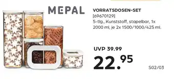 Möbel Buss Mepal vorratsdosen-set Angebot