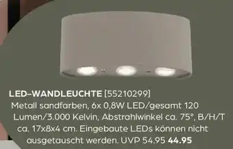 Möbel Buss LED-wandleuchte Angebot