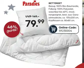 Möbel Buss Paradies bettenset Angebot
