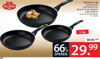 Zurbrüggen BALLARINI 1889 Pfannenset 3-tlg. Angebot