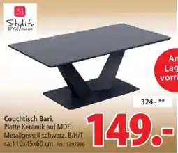 Zurbrüggen Stylife Couchtisch Bari Angebot