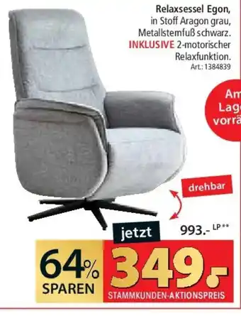Zurbrüggen Relaxsessel Egon Angebot