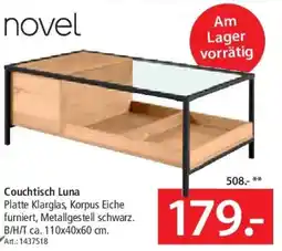 Zurbrüggen novel Couchtisch Luna Angebot