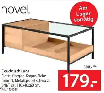 Zurbrüggen novel Couchtisch Luna Angebot