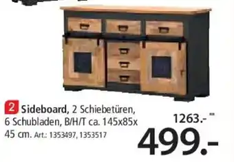 Zurbrüggen LANDSCAPE Sideboard Angebot