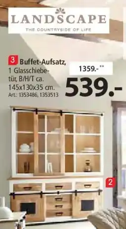 Zurbrüggen LANDSCAPE Buffet-Aufsatz Angebot