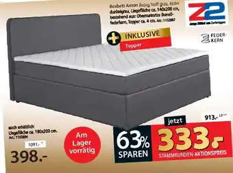 Zurbrüggen Z2 Boxbett Anton Angebot