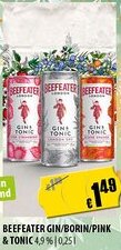 FreeOneShop Beefeater gin/borin/pink & tonic Angebot