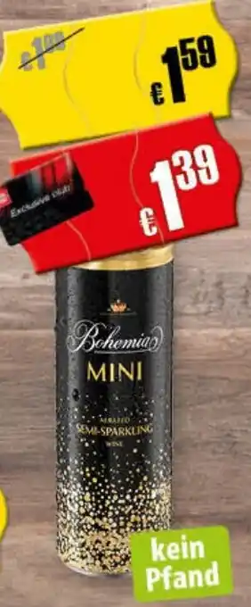 FreeOneShop Bohemia sekt mini Angebot